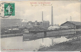 Thème Canal-péniche - FROUARD  - Les Hauts Fourneaux - Frouard