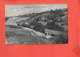 95 SAINT MARTIN DU TERTRE Cpa Animée Une Vue Générale - Saint-Martin-du-Tertre