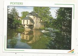 Cp, 86 ,  POITIERS , Le CLAIN,  écrite - Poitiers