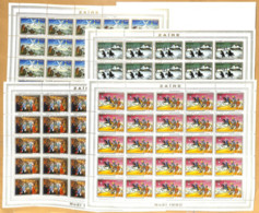 Zaïre - 1071/1074 - Feuilles De 25 -  Noël - 1984 - MNH - Neufs