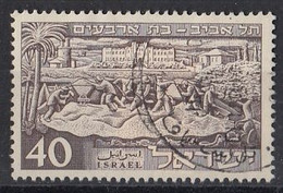 ISRAEL 55,used,falc Hinged - Used Stamps (without Tabs)