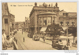 SPA:  CASINO  ET  RUE  ROYALE  -  PHOTO  -  FP - Spa