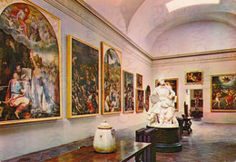 CARTOLINA  FAENZA,EMILIA ROMAGNA-PINACOTECA-SALONE DEL CINQUECENTO FAENTINO-MEMORIA,CULTURA,BELLA ITALIA,VIAGGIATA 1965 - Faenza