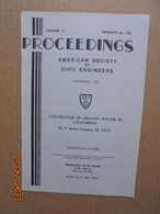 Utilization Of Ground Water In California By T. Russel Simpson - Ingegneria