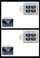 DJIBOUTI 2023 - IMPERF SHEET FDC (REG & OVERPRINT) - BATS BAT CHAUVE-SOURIS CHAUVES - PANDEMIC COVID-19 CORONAVIRUS - Bats