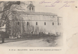 CPA 84   MALAUCENE CARAVANES EGLISE XVè SIECLE CONSTRUITE PAR CLEMENT V - Malaucene