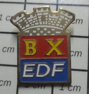 512a Pin's Pins / Beau Et Rare /  EDF / BX BAYEUX CALVADOS NORMANDIE - EDF GDF