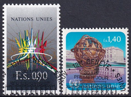 UNO GENF 1987 Mi-Nr. 152/53 O Used - Aus Abo - Oblitérés