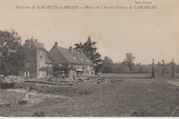 (71) Envions De ST MARTIN-DE-BRESSE . Restes De L'ancien Château De LAMARCHE - Autres & Non Classés