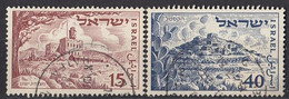 ISRAEL 57-58,used,falc Hinged - Gebruikt (zonder Tabs)