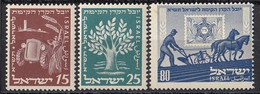 ISRAEL 59-61,unused - Neufs (sans Tabs)