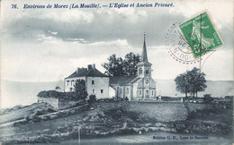 La Mouille ( Environs De Morez ) * 1909 * Un Coin Du Village  Ancien Prieuré Et église Du Village - Andere & Zonder Classificatie
