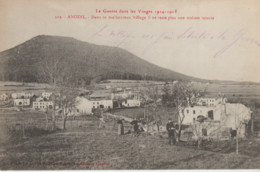 (88) La Guerre Dans Les Vosges (1914-1915) ANOZEL Dans Ce Village, Il Ne Reste Plus Une Maison Intacte - Sonstige & Ohne Zuordnung