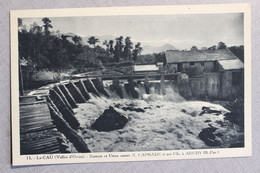 ARUDY / LE CAU (64) - BARRAGE ET USINE AMONT X. LAPRADE ET SES FILS - Arudy