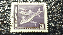 ISLAND-1940 1950       3AUR   USED - Usati