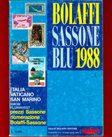 ITALIA - 1988 - Catalogo Bolaffi Sassone Blu - Italia, Vaticano, San Marino - Italia