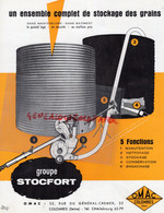 92- COLOMBES- PROSPECTUS PUBLICITE AIRFORT F TRANSPORTEUR AUTOMATIQUE OMAC-AGRICULTURE 32 RUE GENERAL CREMER-TARIFS - Landbouw