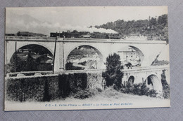 ARUDY (64) - LE VIADUC ET PONT DE GERME - TRAIN - Arudy