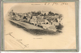 CPA - (70) VILLERSEXEL- Aspect Du Bourg En Vue D'ensemble En 1900 - Ad. Weick - Villersexel