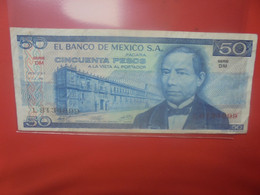 MEXIQUE 50 PESOS 1976 Circuler (B.29) - Mexique