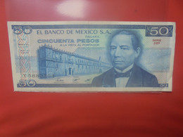 MEXIQUE 50 PESOS 1981 Circuler (B.29) - Mexique
