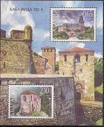 2017 Bulgarien Mi. Bl 431 **MNH   Europa    Castles - 2017