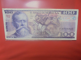 MEXIQUE 100 PESOS 1981 Circuler (B.29) - Mexique