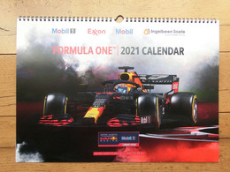 Calendrier 2021, Formule1, Formula One, Aston Martin, Red Bull, Mobil1 - Other & Unclassified