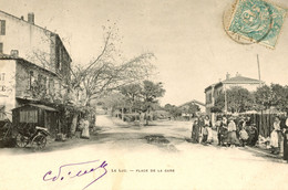 LE LUC PLACE DE LA GARE 1904 - Le Luc