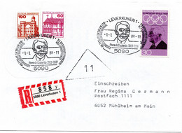 57244 - Bund - 1988 - 190Pfg B&S MiF A R-Bf LEVERKUSEN - ... OLYMPISCHE SPIELE 1988 ... -> Muehlheim - Summer 1988: Seoul