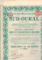 Russie Société Metallurgique SUD OURAL - P - R