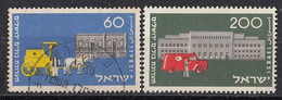 ISRAEL 102-103,used,falc Hinged - Usados (sin Tab)