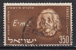 ISRAEL 132,used,falc Hinged - Albert Einstein