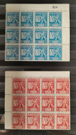 Ruanda Urundi - 148/149 - Blocs De 12 - 1942 - MNH - Neufs