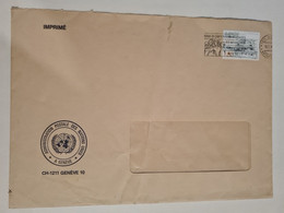 Lettre NATIONS UNIES GENEVE Fonds De Contributions Volontaires Victimes Torture - Storia Postale