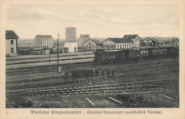 Dommary Baroncourt * Bahnhof * Gare Ligne Chemin De Fer Meuse * Sous Occupation Allemande * WW1 Guerre 14/18 War - Other & Unclassified
