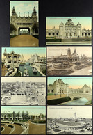 1908 FRANCO-BRITISH EXHIBITION POSTCARDS Of Sepia And Colour Tinted Picture Pc's From The London Exhibition, All But One - Other & Unclassified