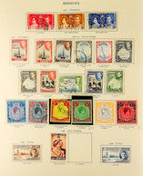 GEORGE VI COMMONWEALTH CROWN ALBUM With Mint Or Used Ranges Incl. Some Better. (Qty) - Andere & Zonder Classificatie