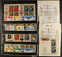 WORLD CARTON Incl. A Vintage 'Improved' Album With World Ranges To 1920's (worth Checking), Hong Kong 1970's FDC's Range - Andere & Zonder Classificatie