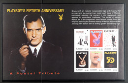 PLAYBOY MAGAZINE - 2003 50TH ANNIVERSARY IMPERF PROOF MINIATURE SHEET St Vincent Miniature Sheet (as SG MS5306), From Th - Andere & Zonder Classificatie