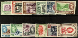 1938 Definitive Set, SG 150/165, Mint. Cat. Â£225. (12 Stamps) - Brits-Honduras (...-1970)