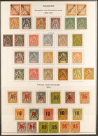 ANJOUAN 1892-1912 Mint Issues, With A Highly Complete Run From Yv 1-30, Incl. 1892-99 And 1900-07 Peace And Commerce Iss - Sonstige & Ohne Zuordnung