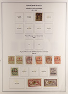 MOROCCO 1891-1955 Mint Collection Incl. 1902-10 Surcharges To 1p & 2p, 1911-17 Surcharges To 1p, 1918-25 TANGER Overprin - Sonstige & Ohne Zuordnung