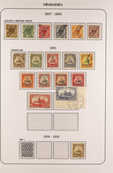 NEW GUINEA 1897-1919 A Used Collection Incl. 1897 Eagle Overprinted Set &1901 Yacht Set To 2m. S.T.C. â‚¬430. (18 Stamps - Altri & Non Classificati