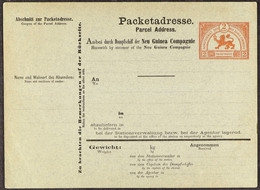 NEW GUINEA 1888 2m Red Packetkarte, Mi. 1, Fine Unused. - Altri & Non Classificati