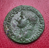 IMPERIO ROMANO. AÑO 42 D.C. GERMANICO. AS . PESO 10.02 GR.  REF A/F - La Dinastía Flavia (69 / 96)