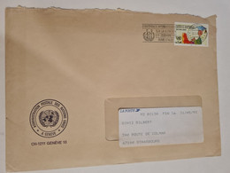 Lettre NATIONS UNIES GENEVE Conférence Internationale Sur La Nutrition 1992 Rome - Covers & Documents