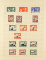 1937-54 FINE MINT COLLECTION Incl. 1938-54 Set With Many Different Perfs. And Shades Incl. 20c X 3, 50c X 3 , 1s X 3, 2s - Vide