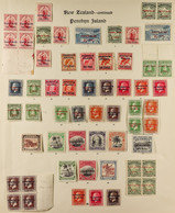 1902-27 MINT COLLECTION On A Page, Incl. 1902 2Â½d (x2) & 1d No Stop After 'ISLAND' Variety Within Block Of 4, 1903 Set  - Penrhyn