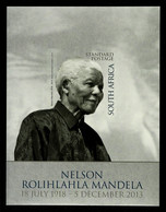 2013 NELSON MANDELA Miniature Sheet IMPERF, Plus A Perforated Example In The Presentation Folder, Never Hinged Mint. - Unclassified